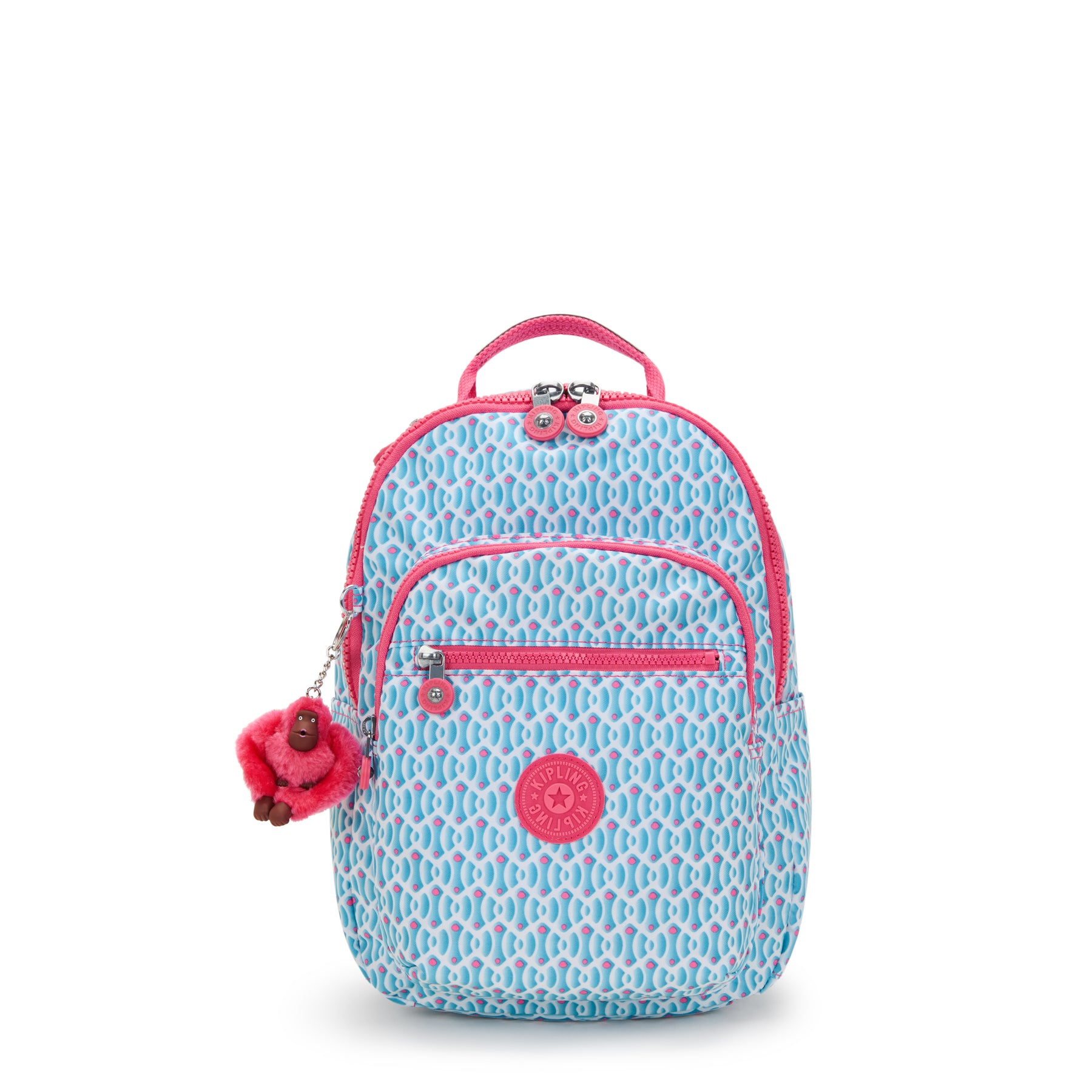 KIPLING Small Backpack (With Laptop Protection) Female Dreamy Geo C Se