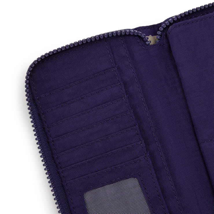 KIPLING Large wallet Female Moonlit Blue Money World I5411-4GA