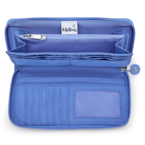 KIPLING Large wallet Female Cocktail Blue Money World I5411-87S