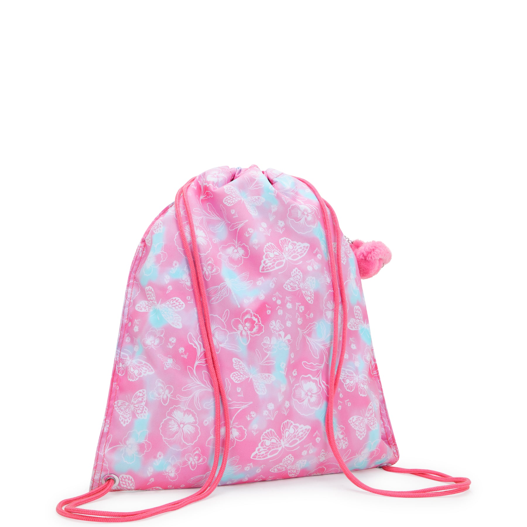 KIPLING Medium backpack (with drawstring) Female Garden Clouds Superta
