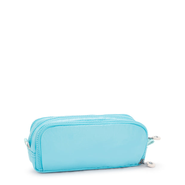 KIPLING Large pencase Female Sea Blue Met Gitroy I5702-52D