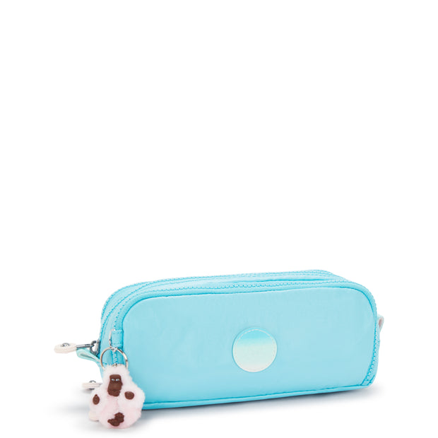 KIPLING Large pencase Female Sea Blue Met Gitroy I5702-52D