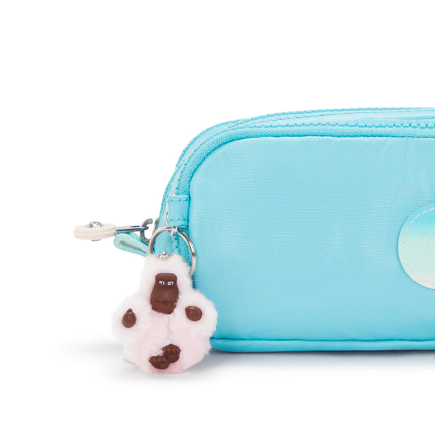 KIPLING Large pencase Female Sea Blue Met Gitroy I5702-52D
