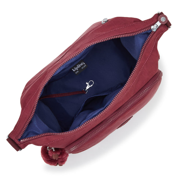 KIPLING Large crossbody Female Lounge Wine Gabb I5740-5FW