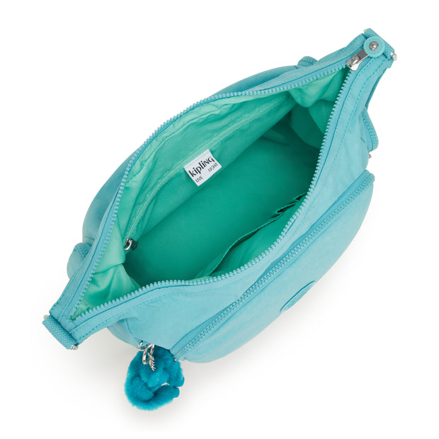 Kipling Large Crossbody Bag With Adjustable Straps Female Deepest Aqua Gabb  -  I5740-T6E