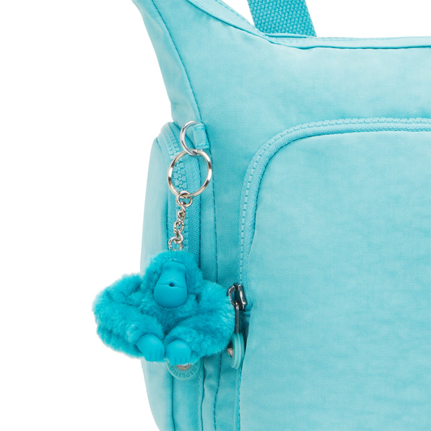 Kipling Large Crossbody Bag With Adjustable Straps Female Deepest Aqua Gabb  -  I5740-T6E