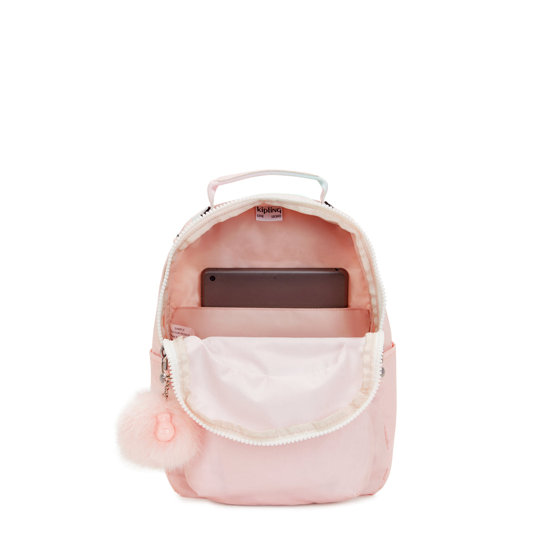 Kipling Women\'s Light pink Blush Backpack KIPLING Small Backpack (With Laptop Protection) Female Blush  main image 4