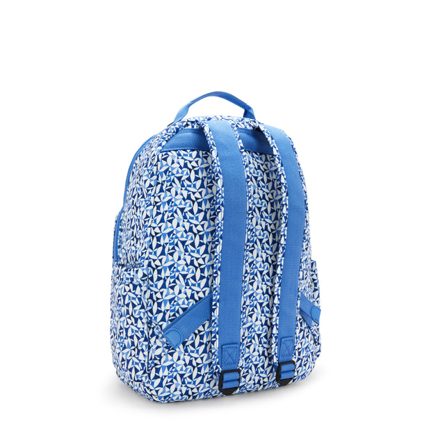 KIPLING Large backpack Female Crazy Leaves Seoul I6269-1DU