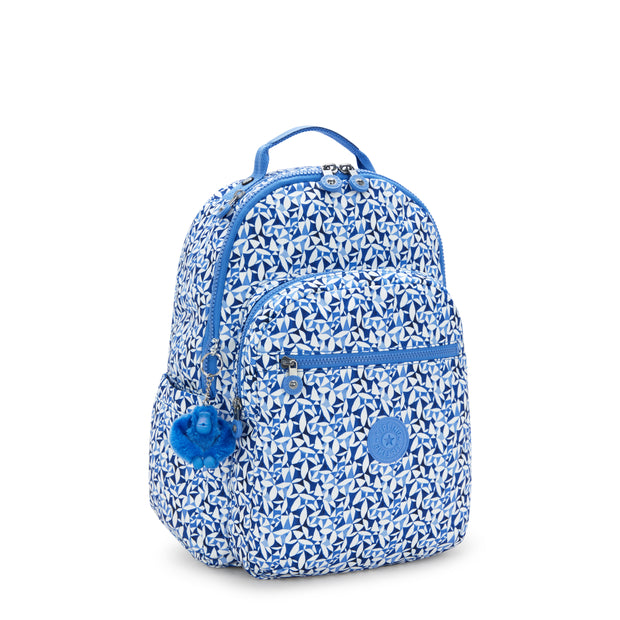 KIPLING Large backpack Female Crazy Leaves Seoul I6269-1DU