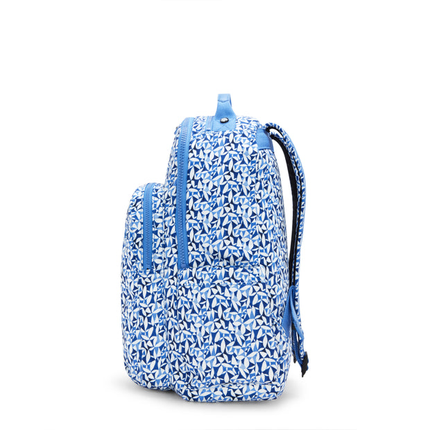 KIPLING Large backpack Female Crazy Leaves Seoul I6269-1DU
