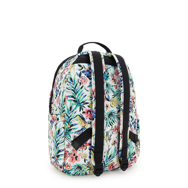 KIPLING Large backpack Female Cocktail Floral Seoul I6269-5DZ