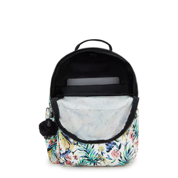 KIPLING Large backpack Female Cocktail Floral Seoul I6269-5DZ