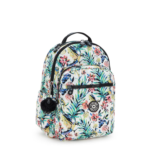 KIPLING Large backpack Female Cocktail Floral Seoul I6269-5DZ