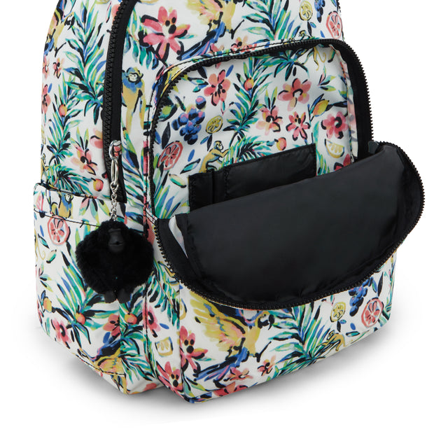 KIPLING Large backpack Female Cocktail Floral Seoul I6269-5DZ