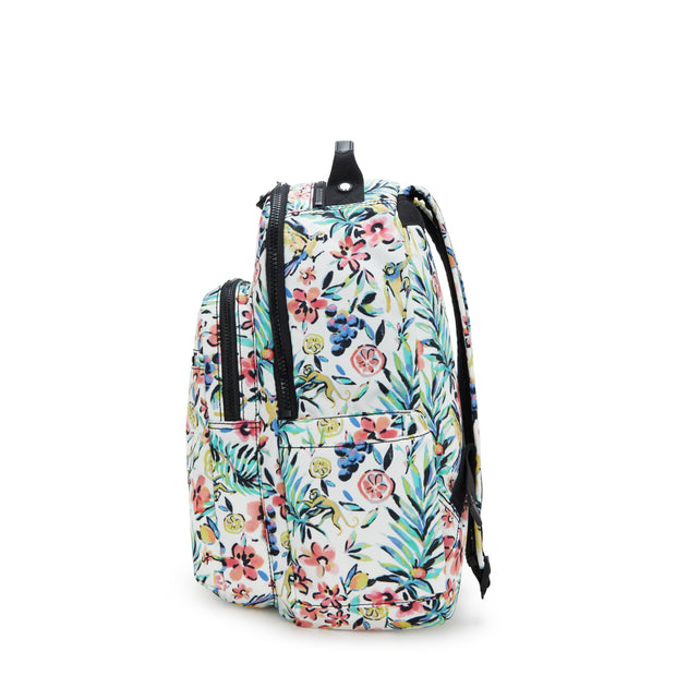 KIPLING Large backpack Female Cocktail Floral Seoul I6269-5DZ