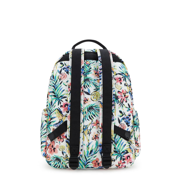 KIPLING Large backpack Female Cocktail Floral Seoul I6269-5DZ