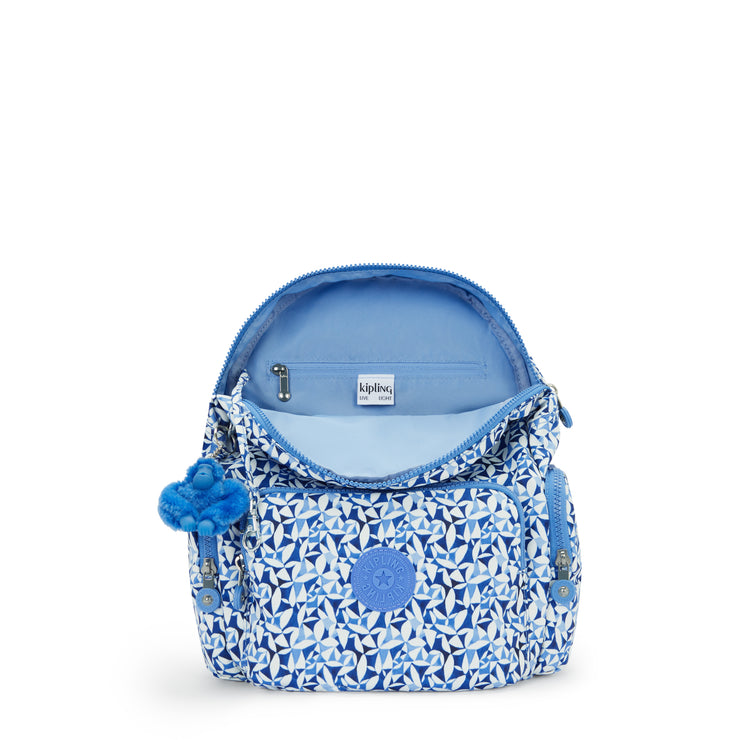 KIPLING Small backpack Female Crazy Leaves City Zip S I6345-1DU