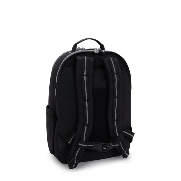 KIPLING Large backpack (with laptop compartment) Unisex Space Black Bl Seoul College Extra I6350-2GX