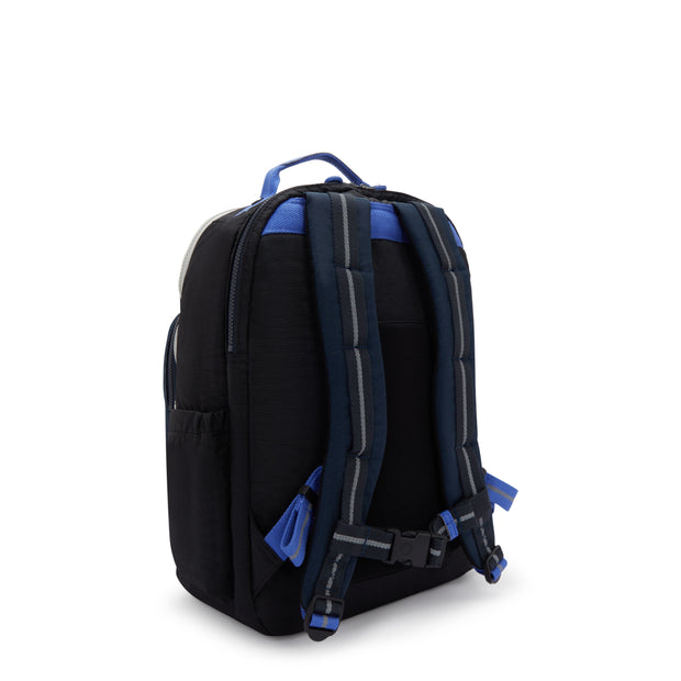 KIPLING Large backpack (with laptop compartment) Unisex True Block Seoul College Extra I6350-74Q