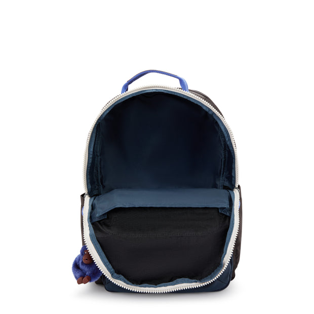 KIPLING Large backpack (with laptop compartment) Unisex True Block Seoul College Extra I6350-74Q