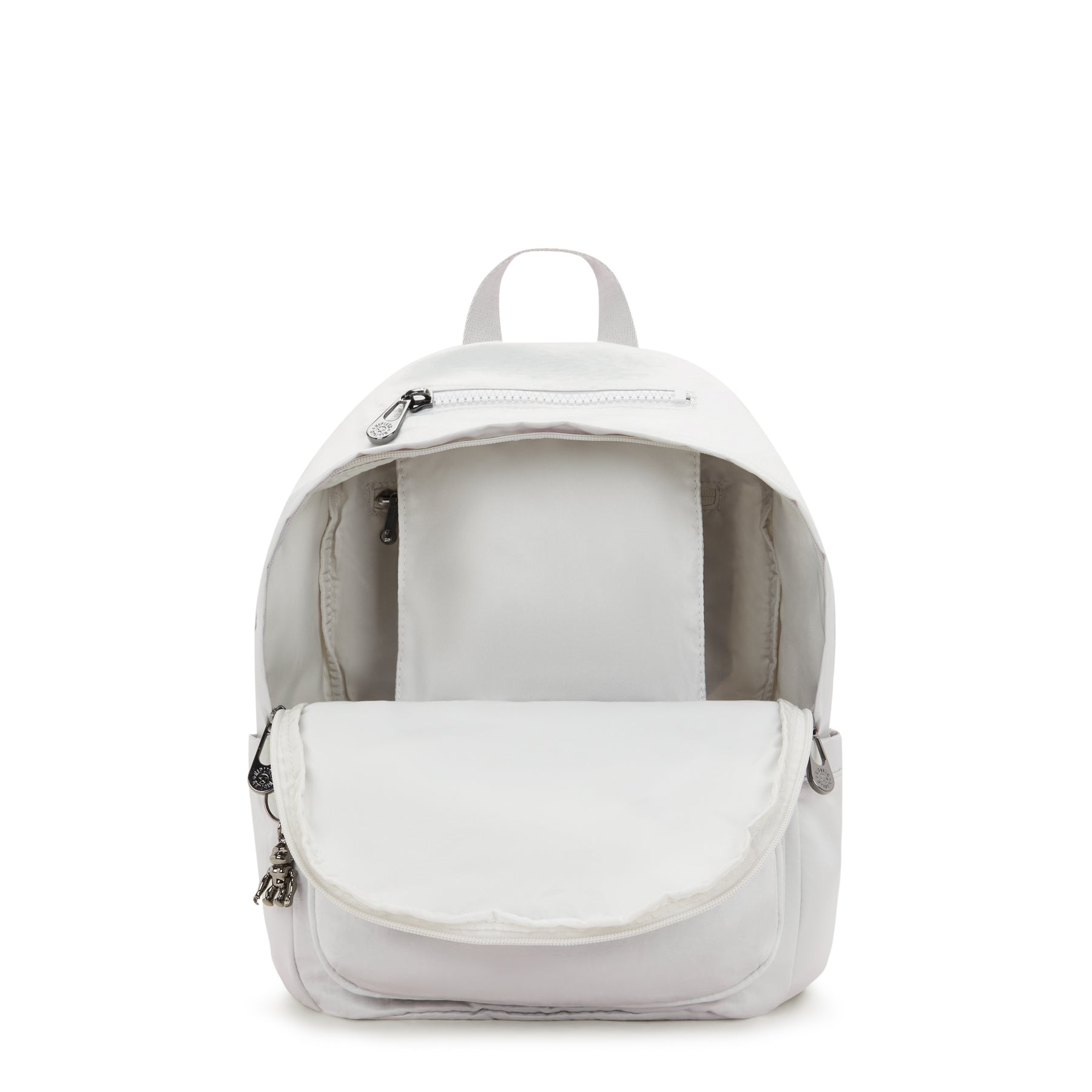 Siilver Backpack KIPLING Medium Backpack Female Silver Night Delia I6371-8EL