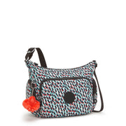 Kipling Medium Crossbody Bag With Adjustable Straps Female Abstract Print Gabb S  -  I6607-GN6