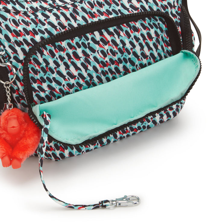 Kipling Medium Crossbody Bag With Adjustable Straps Female Abstract Print Gabb S  -  I6607-GN6