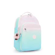 KIPLING Large backpack (with laptop compartment) Female Gradient Sea Seoul Lap I6658-63U