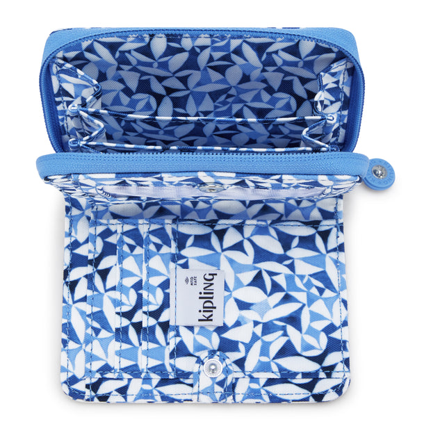 KIPLING Medium wallet Female Crazy Leaves Money Love I6791-1DU