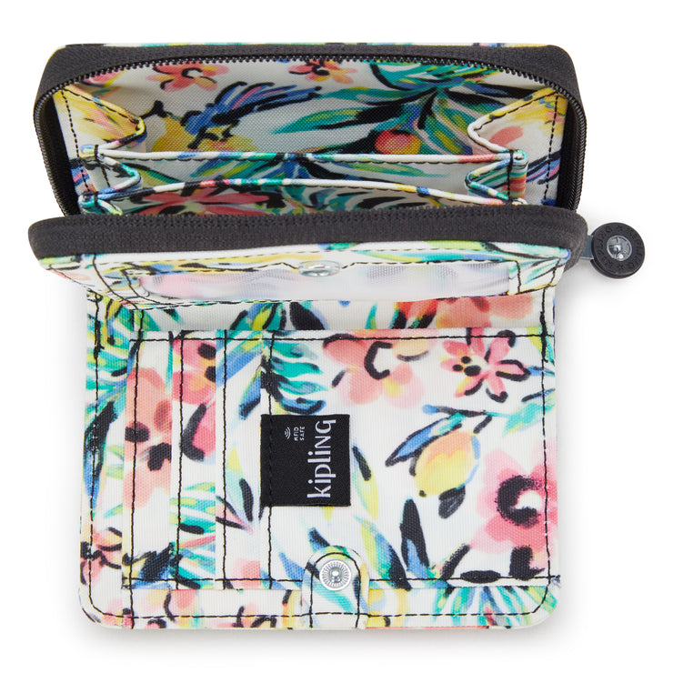 KIPLING Medium wallet Female Cocktail Floral Money Love I6791-5DZ