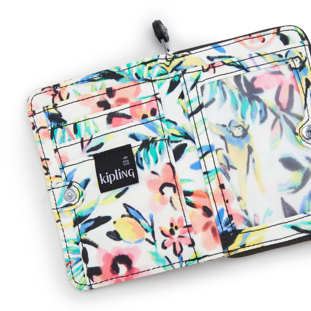 KIPLING Medium wallet Female Cocktail Floral Money Love I6791-5DZ