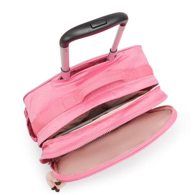 KIPLING Large wheeled bag Female Pink Mermaid Em New Storia I6827-56J