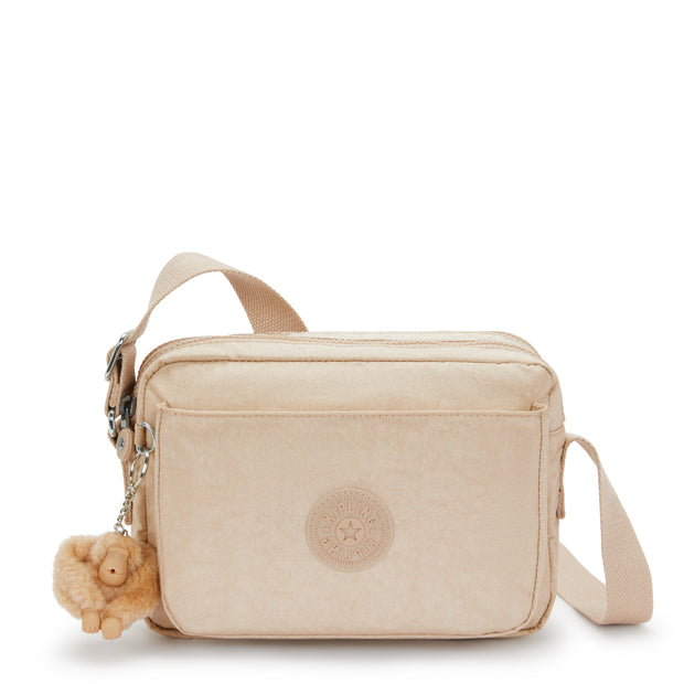 KIPLING Medium crossbody Female Sparkled Beige Abanu M I6831-5DV