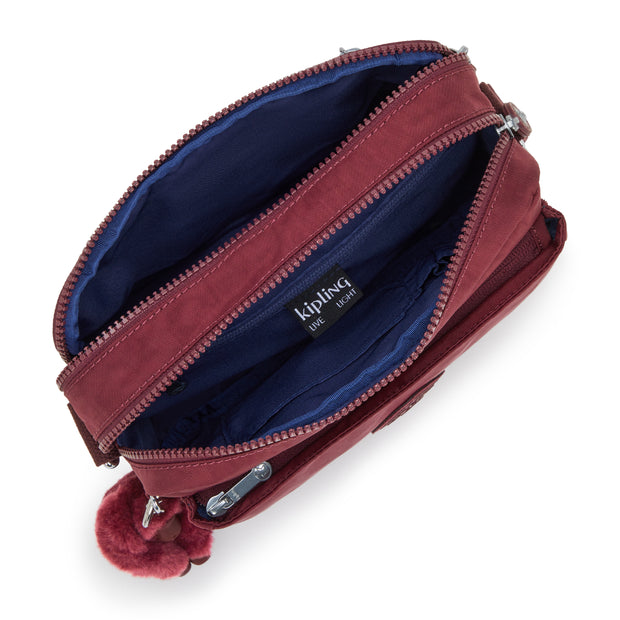 KIPLING Medium crossbody Female Lounge Wine Abanu M I7076-5FW