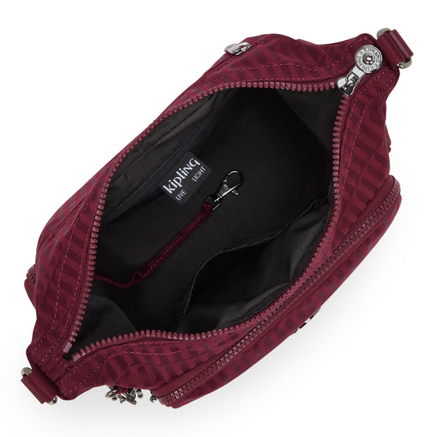 KIPLING Medium crossbody Female Maroon Tile Jq Gabb S I7101-9HX