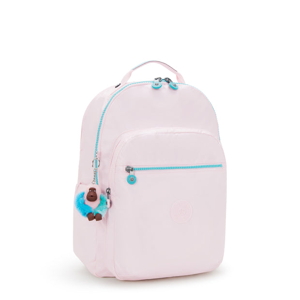 KIPLING Large backpack (with laptop compartment) Female Sea Pink Met Seoul Lap I7135-52J