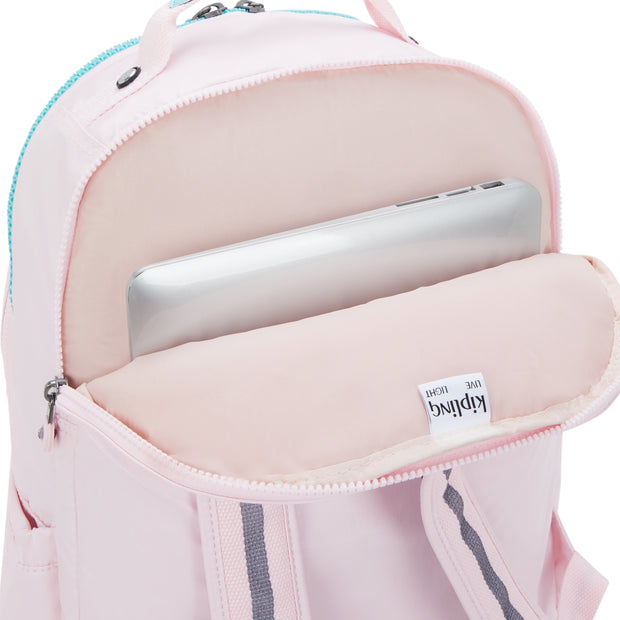 KIPLING Large backpack (with laptop compartment) Female Sea Pink Met Seoul Lap I7135-52J