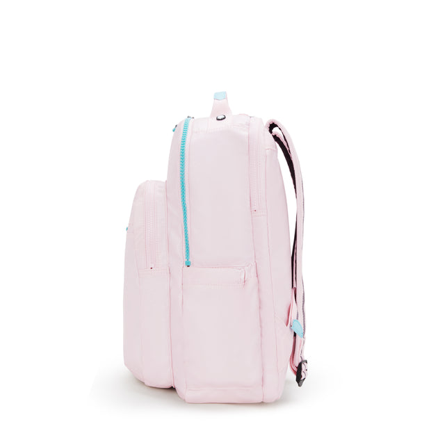 KIPLING Large backpack (with laptop compartment) Female Sea Pink Met Seoul Lap I7135-52J