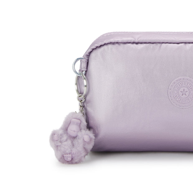 KIPLING Medium pouch Female Lilac Moon Met Gleam I7192-4HT