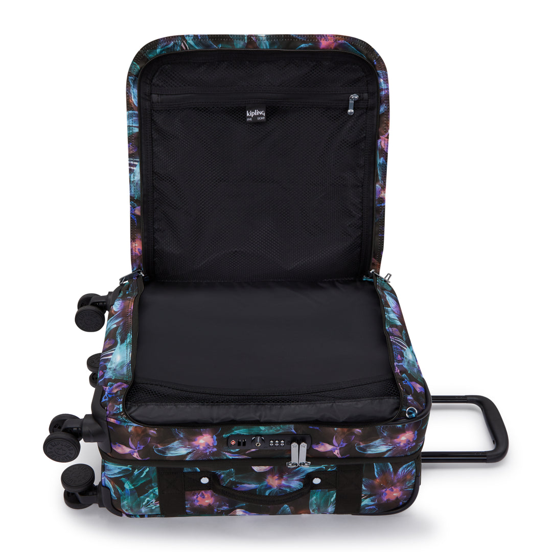 KIPLING Small cabin size wheeled luggage Female Spectral Orchid Sponta
