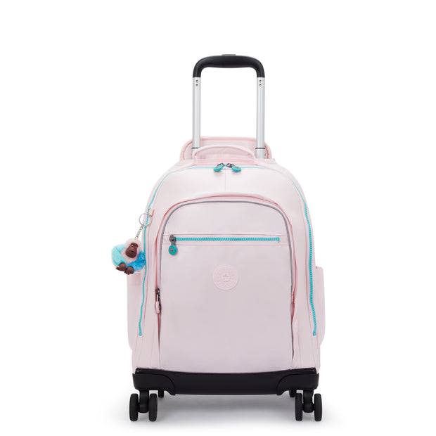 KIPLING Large wheeled backpack (with laptop compartment) Female Sea Pink Met New Zea I7267-52J