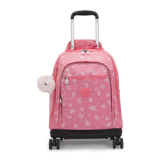 KIPLING Large wheeled backpack (with laptop compartment) Female Glitter Cats New Zea I7267-5FR