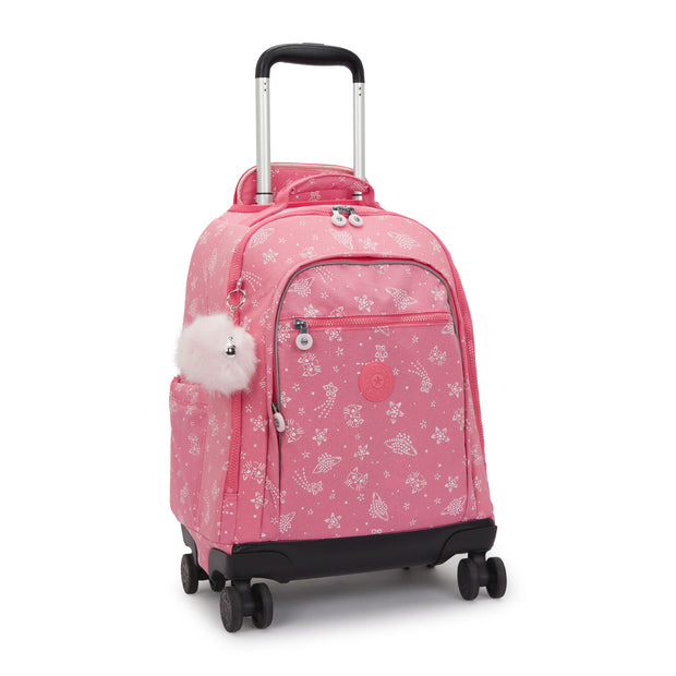 KIPLING Large wheeled backpack (with laptop compartment) Female Glitter Cats New Zea I7267-5FR