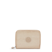 KIPLING Medium Wallet Female Sparkled Beige Money Love I7276-5DV