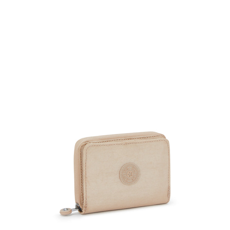 KIPLING Medium Wallet Female Sparkled Beige Money Love I7276-5DV