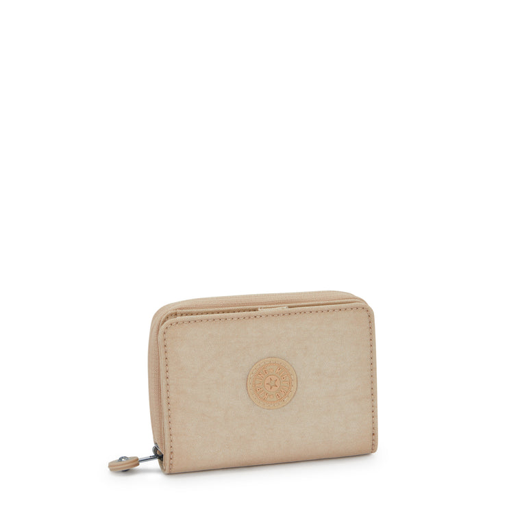 KIPLING Medium Wallet Female Sparkled Beige Money Love I7276-5DV