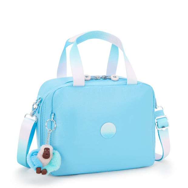 KIPLING Large lunchbag (with trolley sleeve) Female Sea Blue Met Miyo I7363-52D