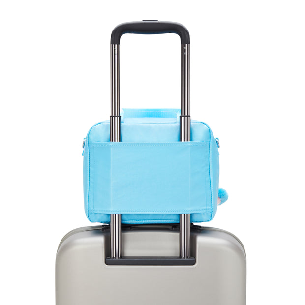 KIPLING Large lunchbag (with trolley sleeve) Female Sea Blue Met Miyo I7363-52D