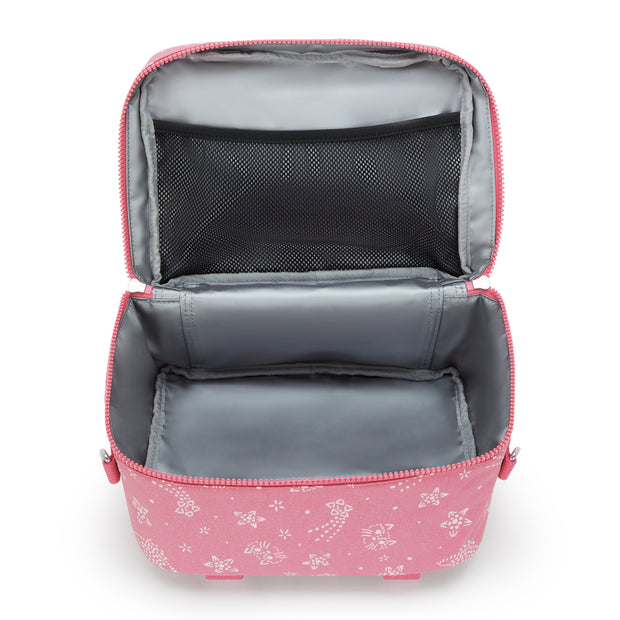 KIPLING Large lunchbag (with trolley sleeve) Female Glitter Cats Miyo I7363-5FR