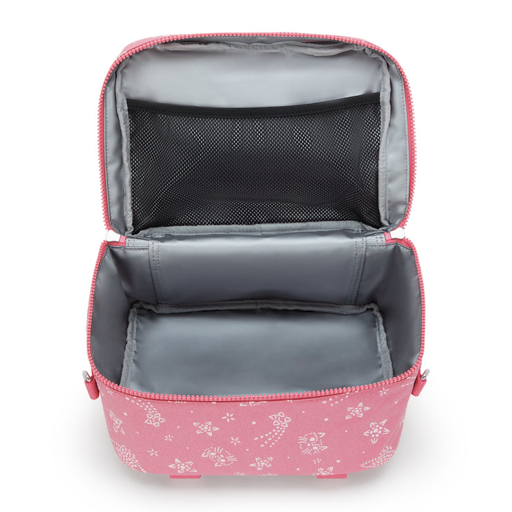 KIPLING Large lunchbag (with trolley sleeve) Female Glitter Cats Miyo I7363-5FR